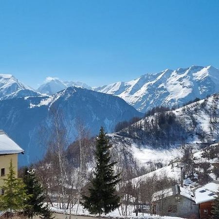 Huez Studio Uissan Pour 5 Personnes A Cote Des Pistes מראה חיצוני תמונה